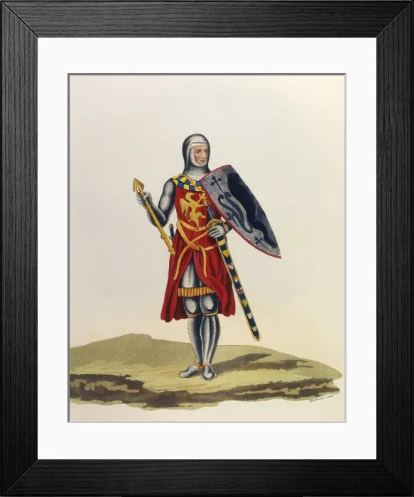 Framed Print : Montfort Knight / 1286 Framed Print : Montfort Knight / 1286