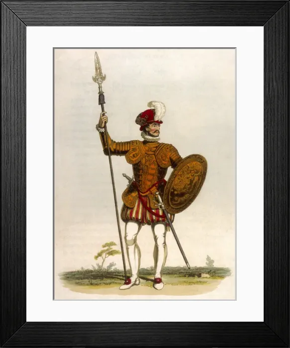 Framed Print : Embossed Armour 1563 Framed Print : Embossed Armour 1563