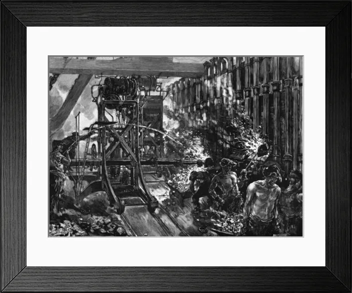 Framed Print : London Gas Company Framed Print : London Gas Company