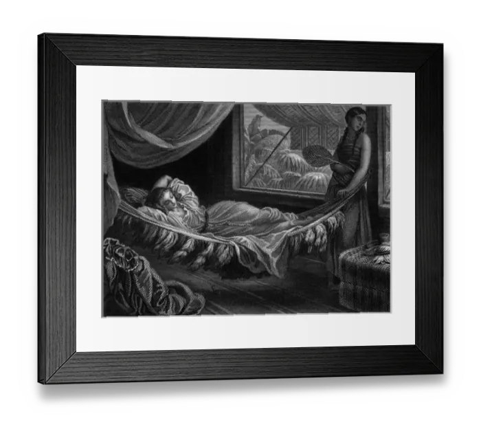 Framed Print : Girl in Hammock Framed Print : Girl in Hammock