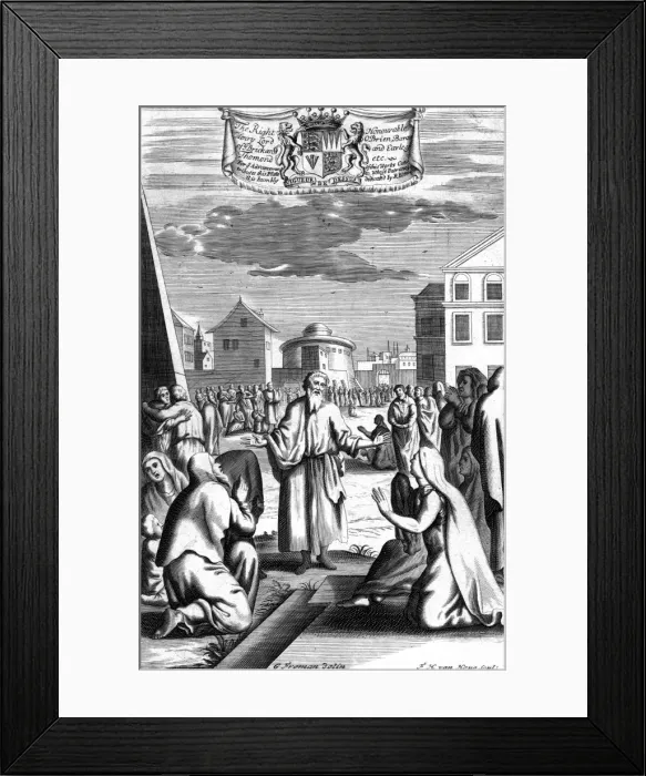 Framed Print : Ninevites Repent Framed Print : Ninevites Repent