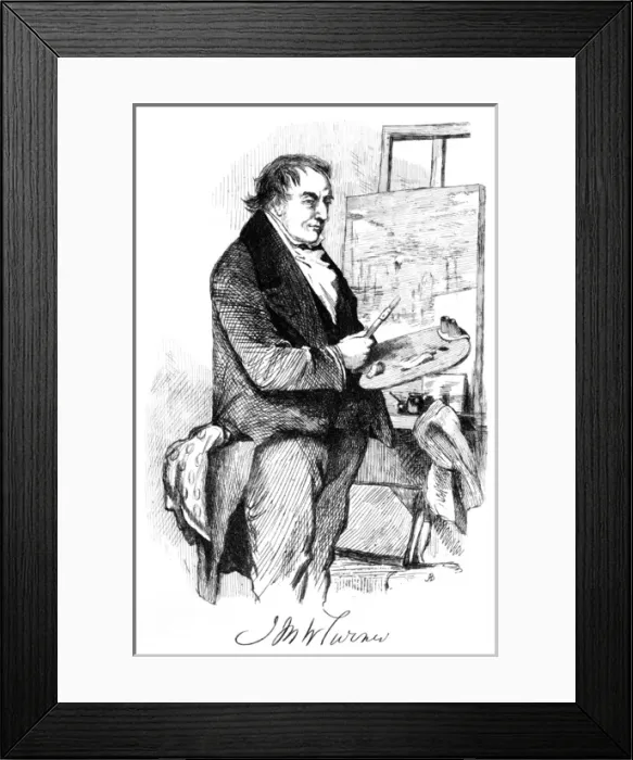 Framed Print : JMW Turner - eng AB Framed Print : JMW Turner - eng AB