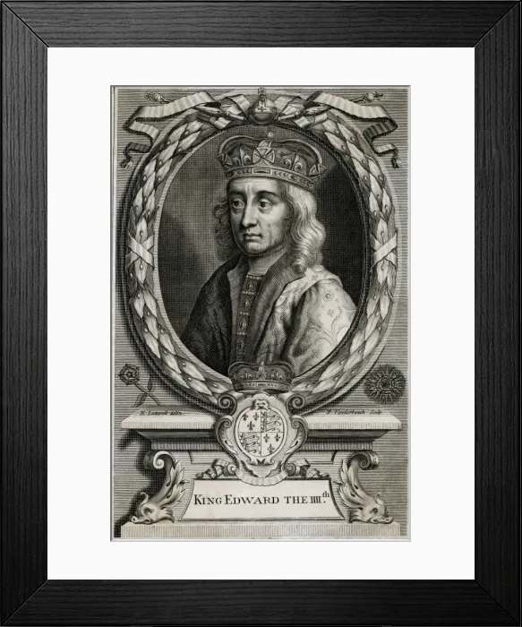 Framed Print : Edward Iv / Vanderbanck Framed Print : Edward Iv / Vanderbanck
