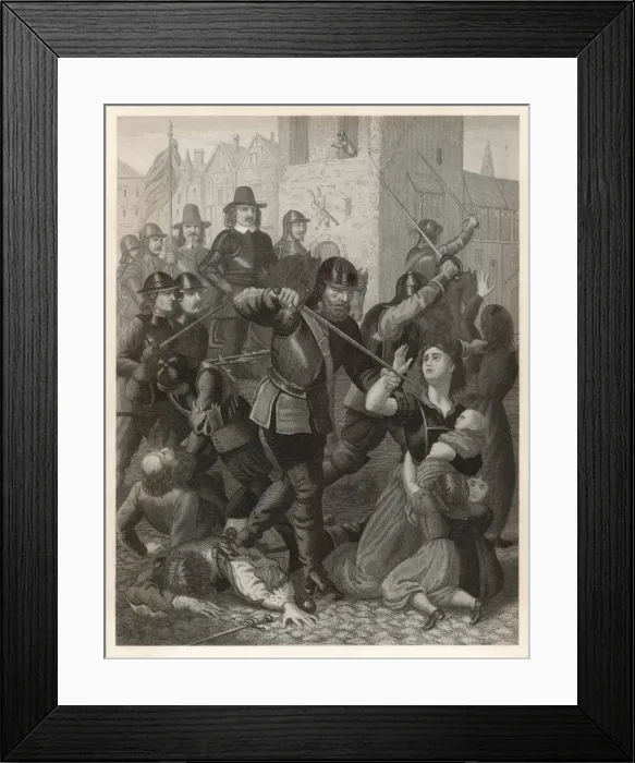 Framed Print : Drogheda Massacre Framed Print : Drogheda Massacre