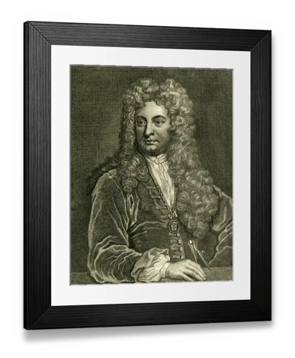 Framed Print : Vanbrugh - Kneller - Chambar Framed Print : Vanbrugh - Kneller - Chambar