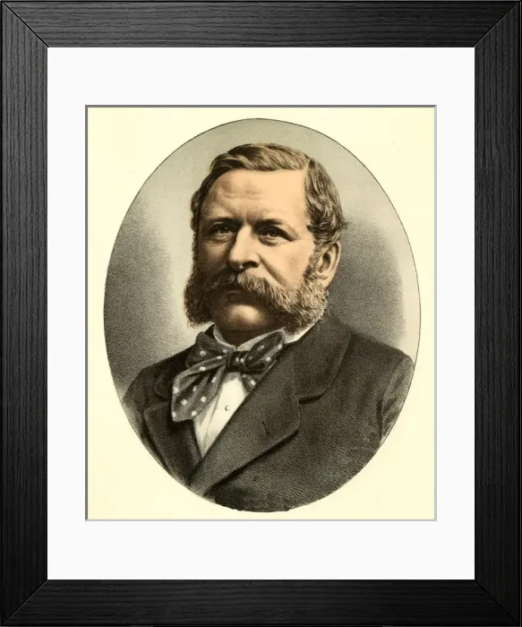 Framed Print : WH Waddington - COL Lith Framed Print : WH Waddington - COL Lith