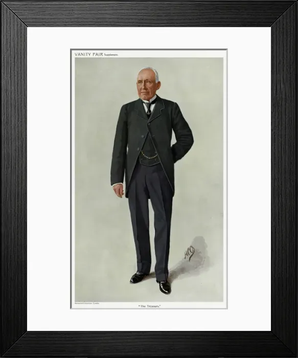 Framed Print : Sir R Bulkeley, Vanity Fair, Spy