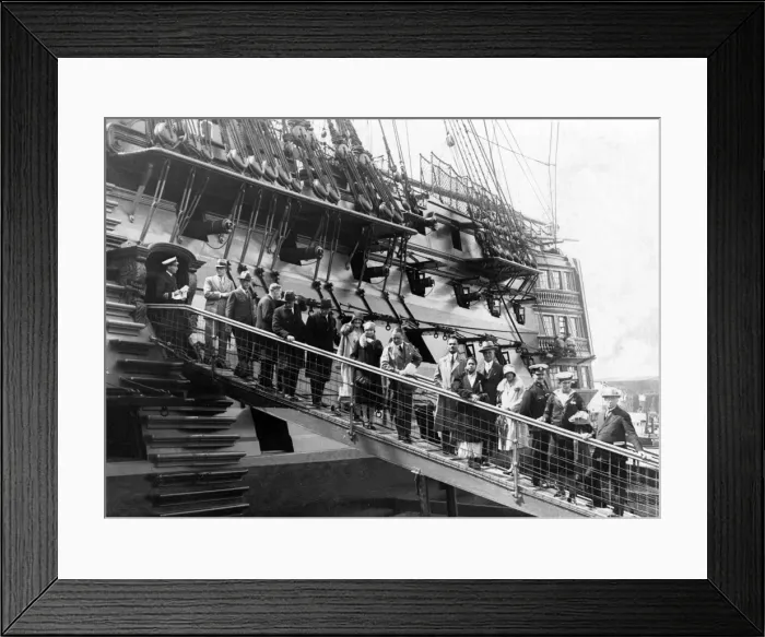 Framed Print : VICTORY AT PORTSMOUTH Framed Print : VICTORY AT PORTSMOUTH