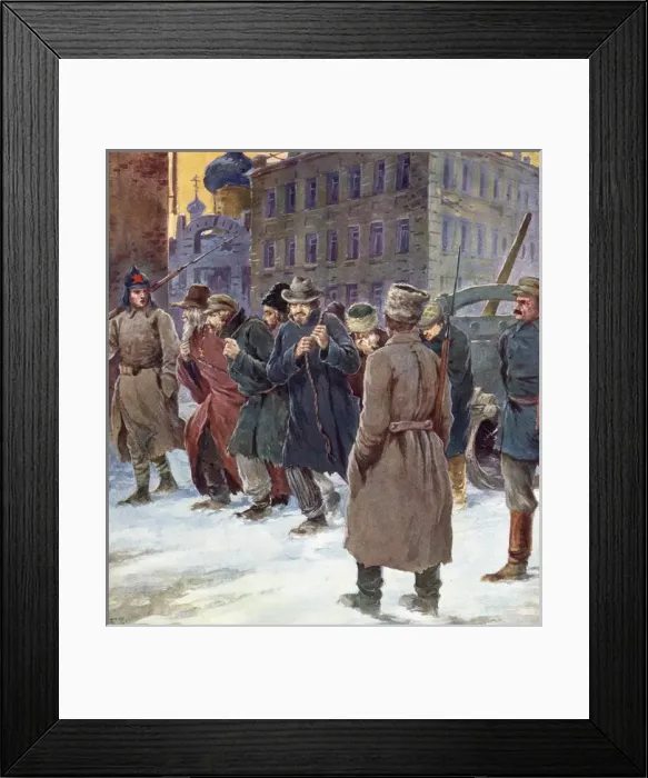 Framed Print : Compulsory Street Labour Framed Print : Compulsory Street Labour