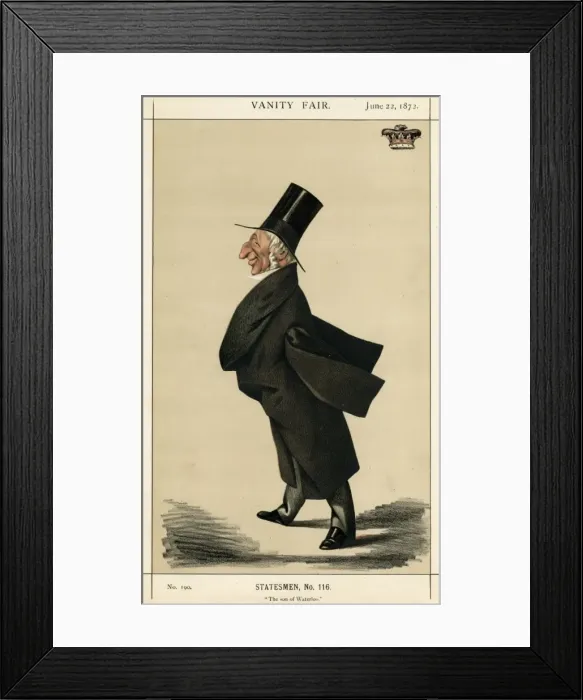Framed Print : Wellington / 2nd Duke / Vf Framed Print : Wellington / 2nd Duke / Vf