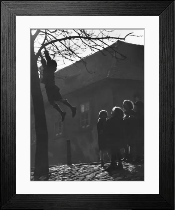 Framed Print : Budapest Children Play Framed Print : Budapest Children Play