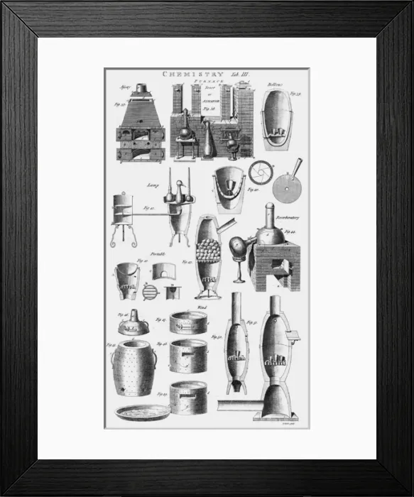 Framed Print : Chemical Apparatus Framed Print : Chemical Apparatus