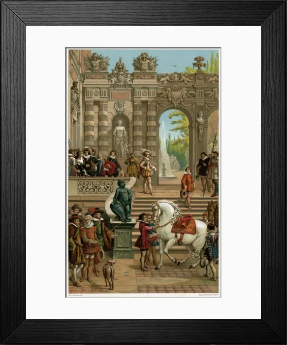 Framed Print : Louis Xiii / Crispin D Pas Framed Print : Louis Xiii / Crispin D Pas