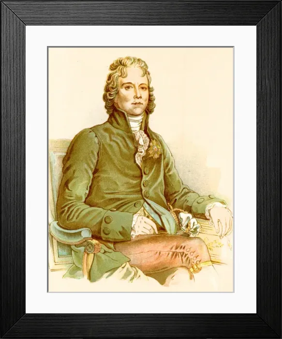 Framed Print : Talleyrand - Jesse Brummel Framed Print : Talleyrand - Jesse Brummel
