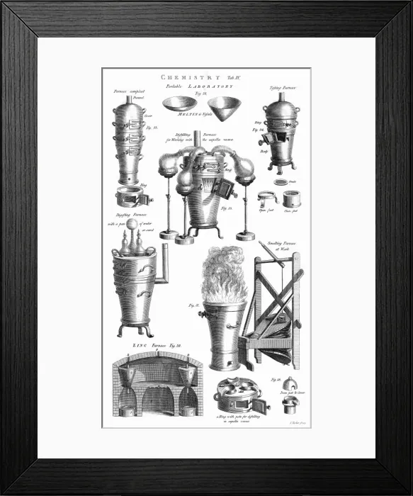Framed Print : Chemical Apparatus 2 Framed Print : Chemical Apparatus 2