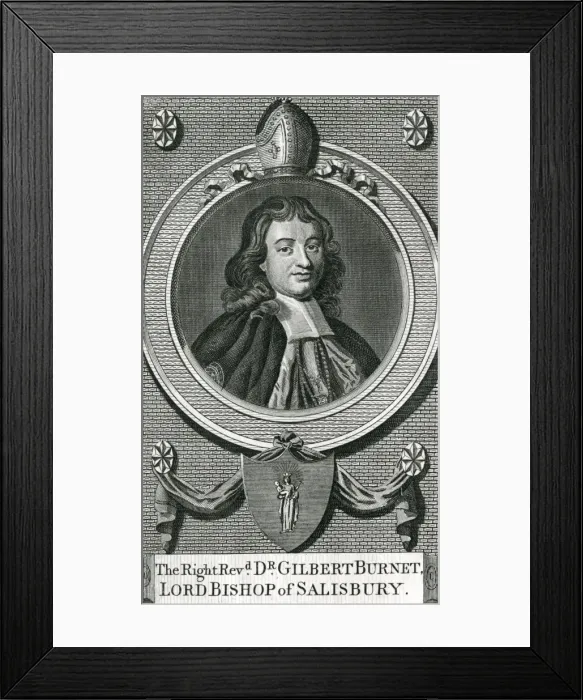 Framed Print : Gilbert Burnet  /  Circular