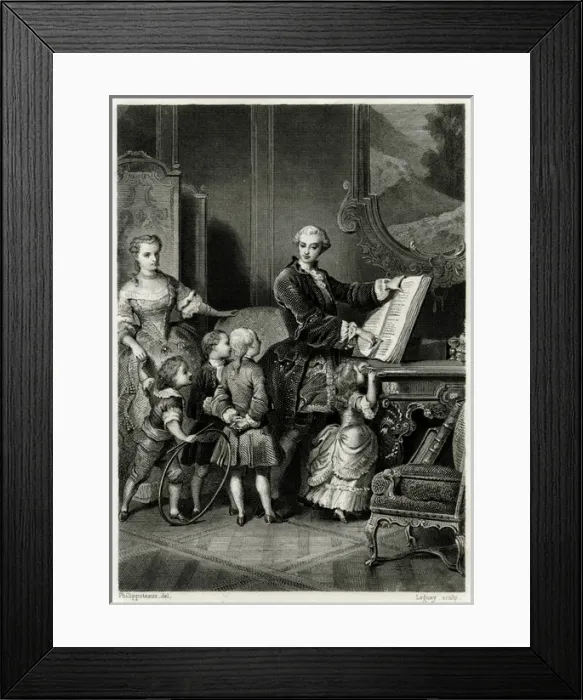 Framed Print : Louis Dauphin Chez Lui Framed Print : Louis Dauphin Chez Lui