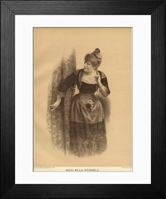 Framed Print : Ella Russell / Actress 89 Framed Print : Ella Russell / Actress 89