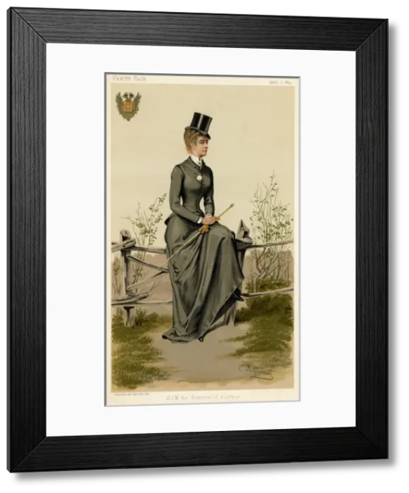 Framed Print : Elizabeth, Empress of Austria Framed Print : Elizabeth, Empress of Austria