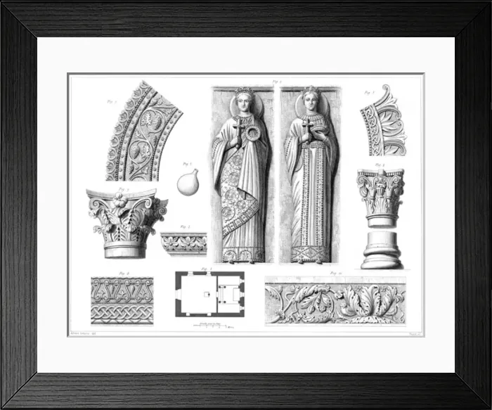 Framed Print : Architecture / Friuli Framed Print : Architecture / Friuli