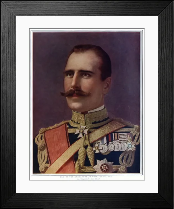 Framed Print : Prince Alexandra of Teck Framed Print : Prince Alexandra of Teck