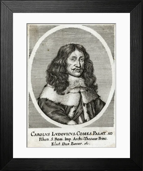 Framed Print : Carl Ludwig / Palatine Ele Framed Print : Carl Ludwig / Palatine Ele