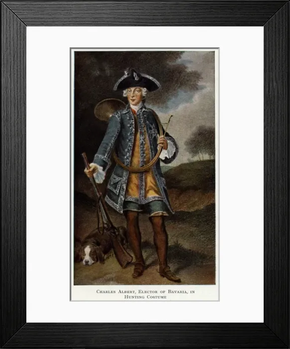 Framed Print : Carl Vii / Hre / Bavaria Framed Print : Carl Vii / Hre / Bavaria