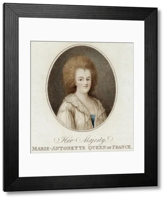 Framed Print : Marie Antoinette / Violet Framed Print : Marie Antoinette / Violet