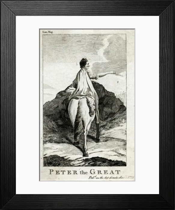 Framed Print : Peter I / Rear View Framed Print : Peter I / Rear View