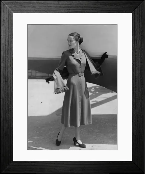 Framed Print : Fashion 1940S Framed Print : Fashion 1940S