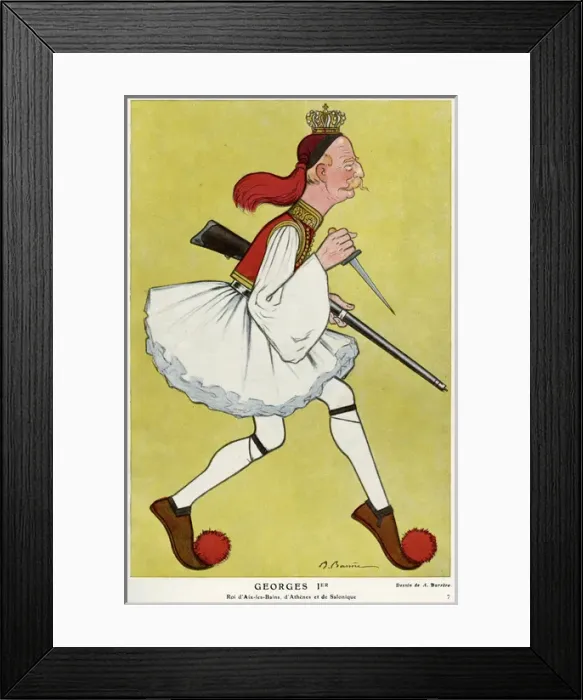 Framed Print : George I of Greece Framed Print : George I of Greece