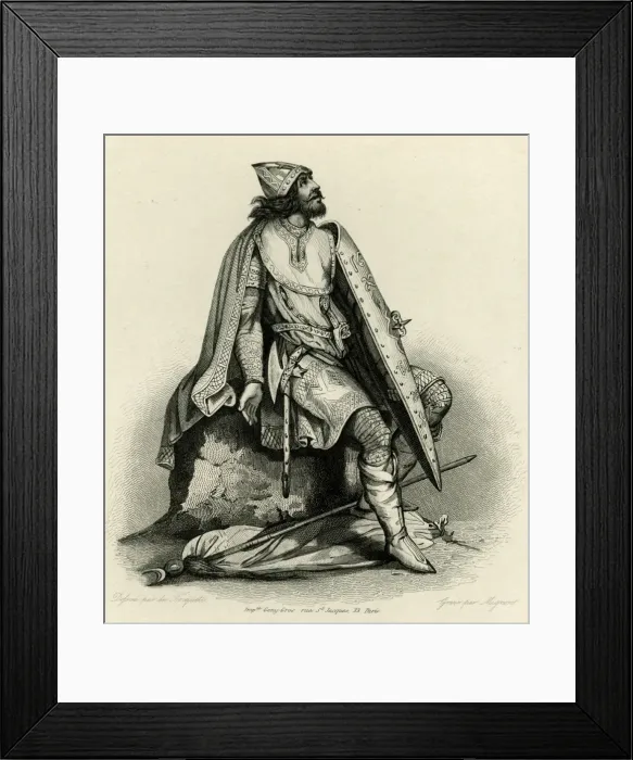 Framed Print : Charles Martel Framed Print : Charles Martel