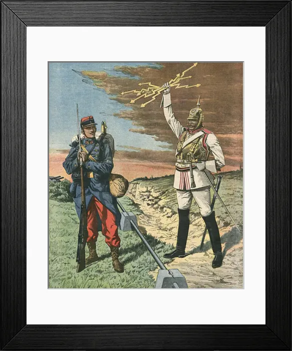 Framed Print : France and the Kaiser Framed Print : France and the Kaiser