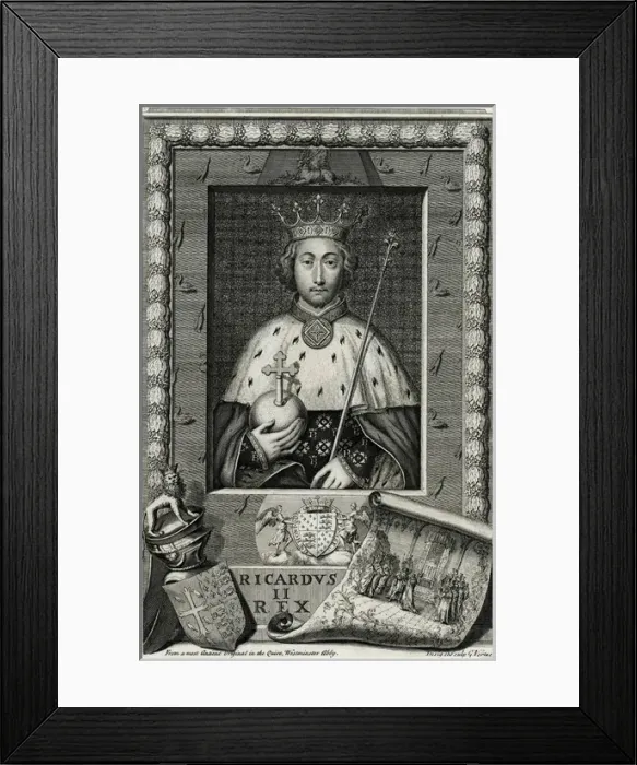 Framed Print : King Richard II