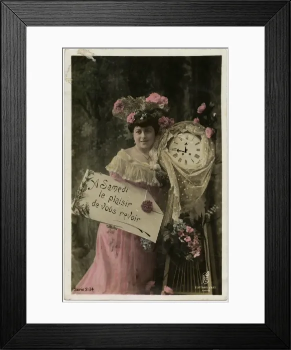 Framed Print : Postcard Example 8 Framed Print : Postcard Example 8