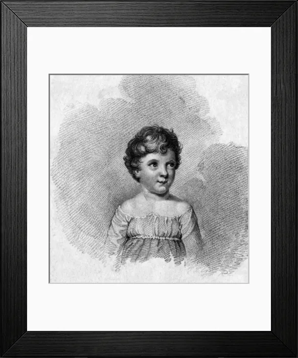 Framed Print : William Austin, Age 5 Framed Print : William Austin, Age 5