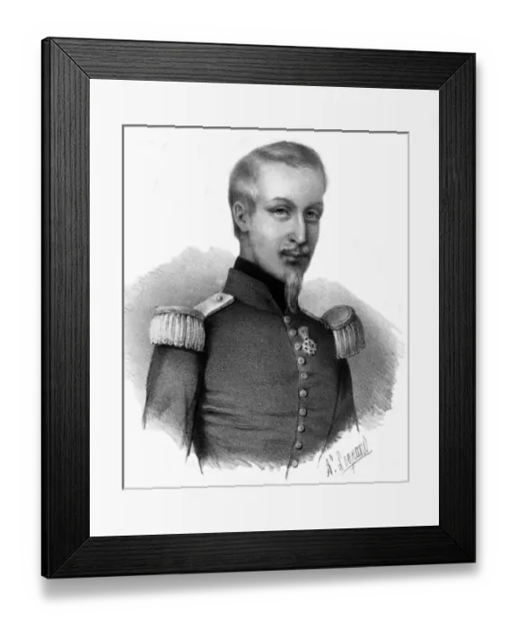 Framed Print : Duc D aumale (Legrand) Framed Print : Duc D aumale (Legrand)
