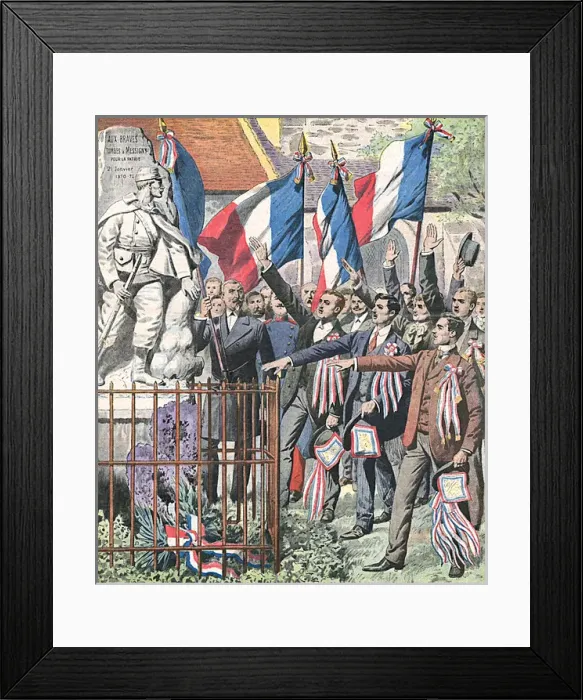 Framed Print : French Conscripts 1911 Framed Print : French Conscripts 1911
