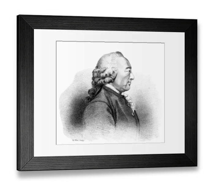 Framed Print : Charles Bonnet (Profile) Framed Print : Charles Bonnet (Profile)