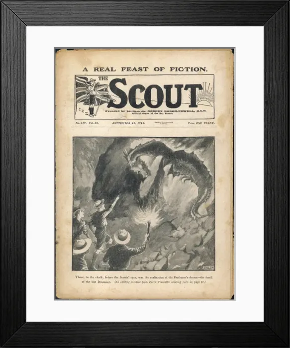 Framed Print : Scouts / Dinosaur Fossil Framed Print : Scouts / Dinosaur Fossil