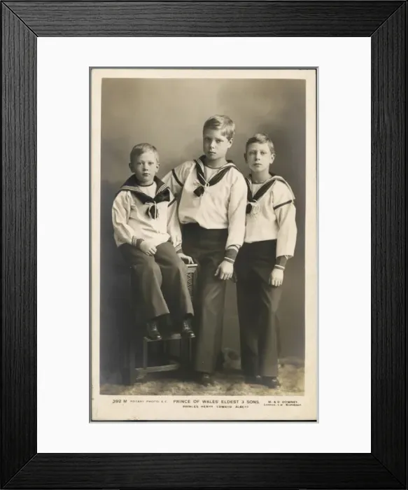 Framed Print : Princes Henry, Edward and Albert of Wales Framed Print : Princes Henry, Edward and Albert of Wales