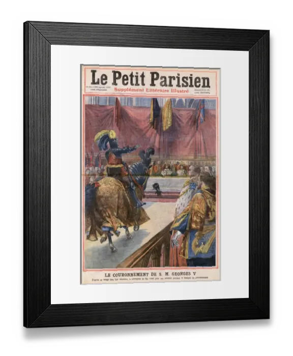 Framed Print : GEORGE V 1911 Framed Print : GEORGE V 1911