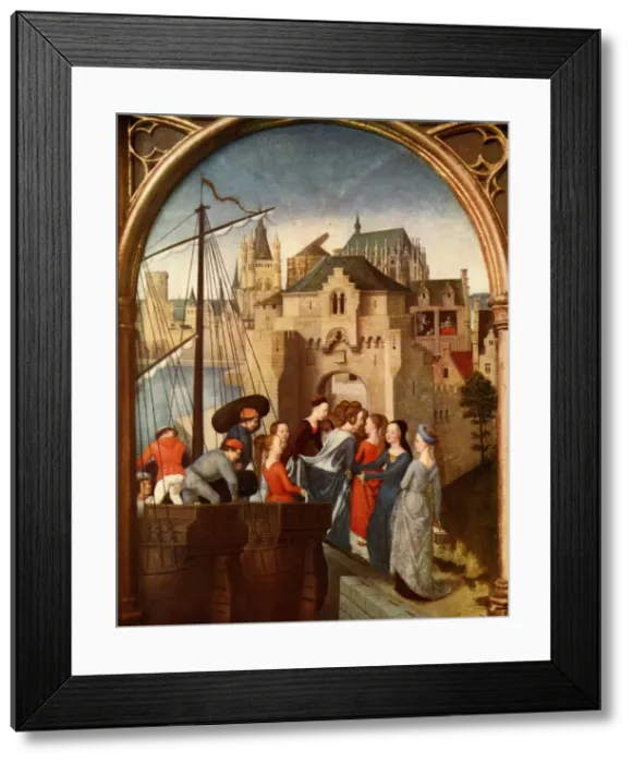 Framed Print : Saint Ursula at Koln Framed Print : Saint Ursula at Koln