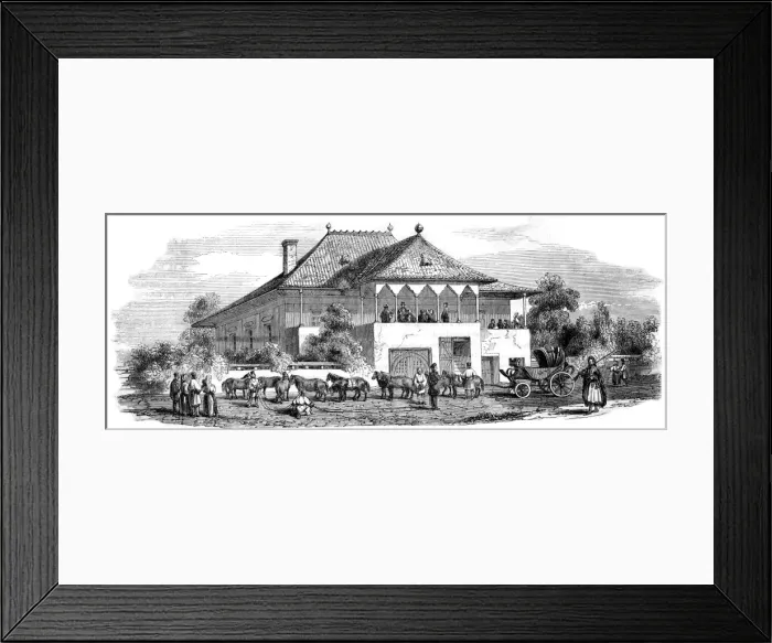 Framed Print : Relay Station, Romania Framed Print : Relay Station, Romania