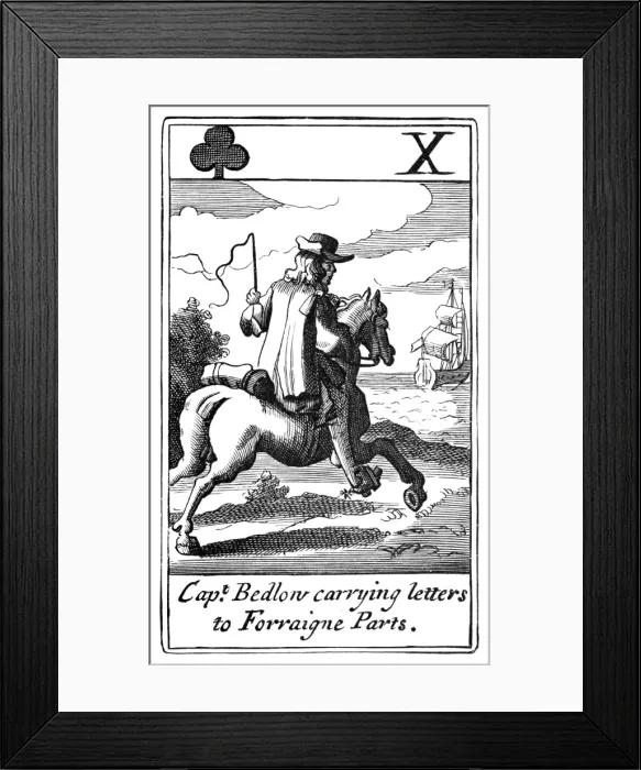 Framed Print : Postal Courier, C17 Framed Print : Postal Courier, C17