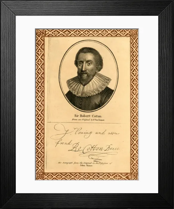 Framed Print : R Bruce Cotton (Somer) Framed Print : R Bruce Cotton (Somer)