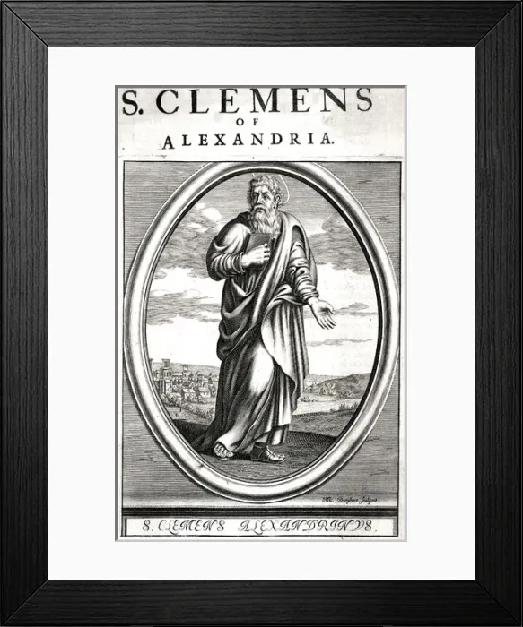Framed Print : Clemens of Alexandria Framed Print : Clemens of Alexandria