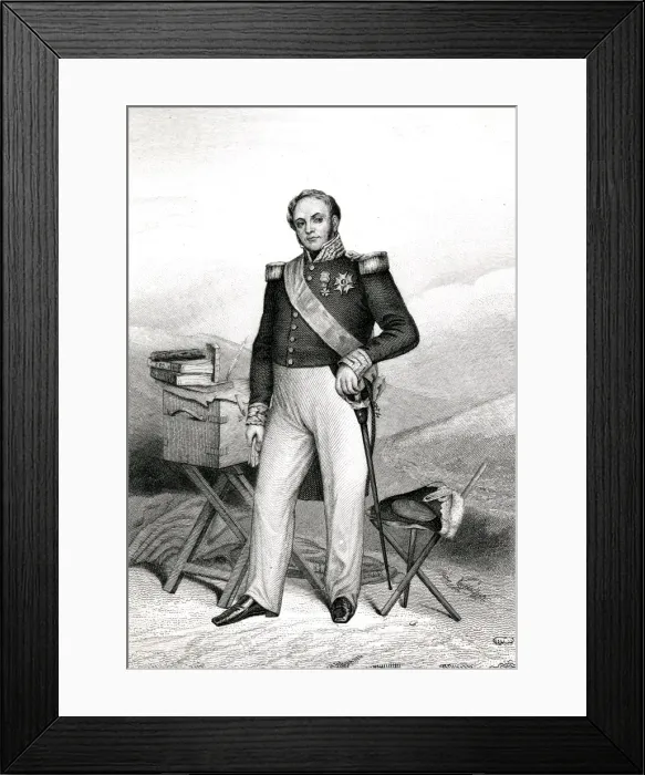 Framed Print : Betrand Clausel Framed Print : Betrand Clausel