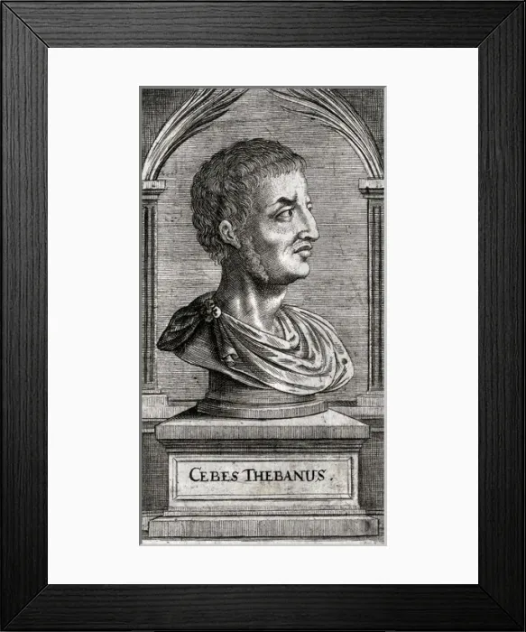 Framed Print : Cebes Thebanus Framed Print : Cebes Thebanus
