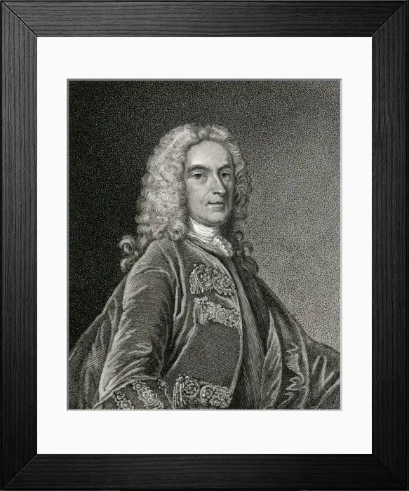 Framed Print : R Temple, Visct. Cobham Framed Print : R Temple, Visct. Cobham
